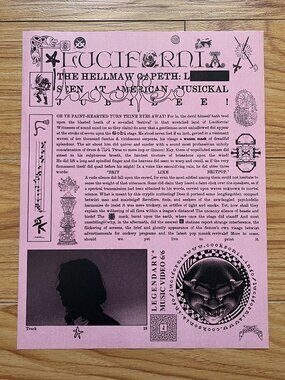 A.G. Cook Lucifer Print PC Music